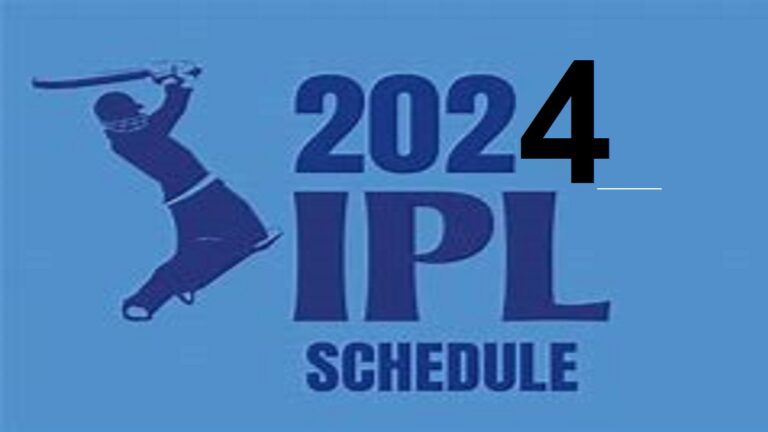 IPL 2024 schedule