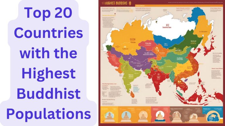 Top 20 Countries with the Highest Buddhist Populations