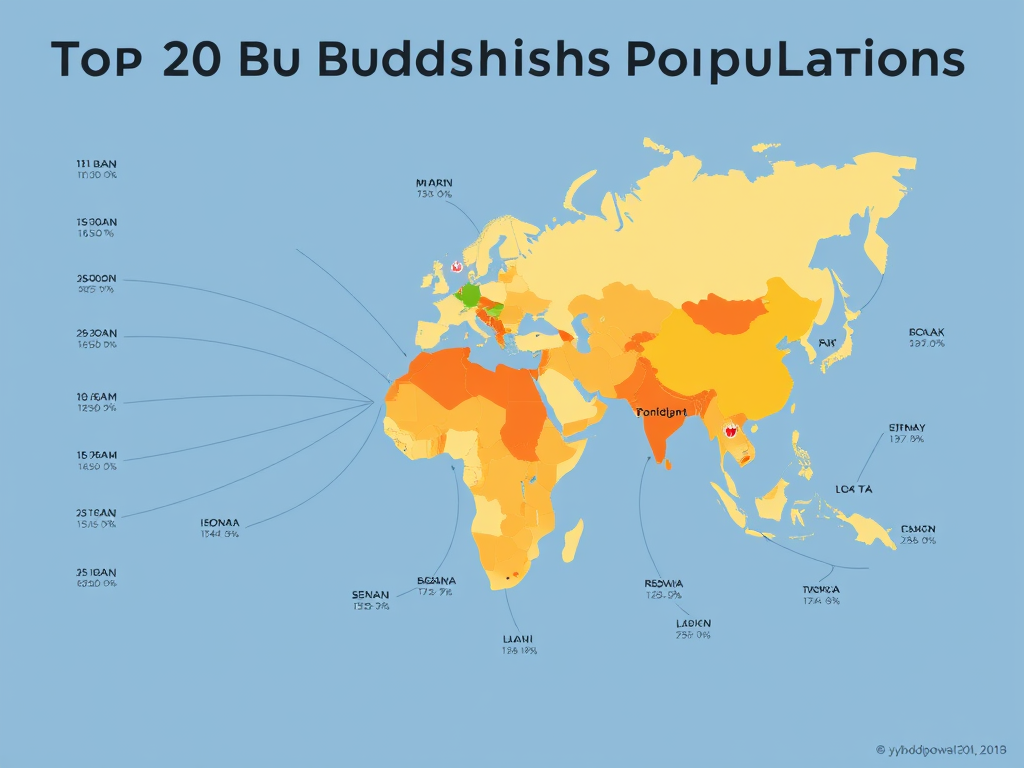 Top 20 Countries with the Highest Buddhist Populations Top 20 Countries with the Highest Buddhist Populations