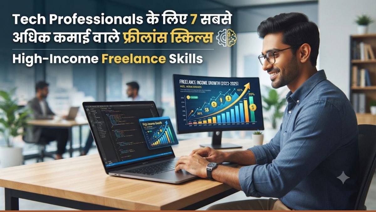 High-Income Freelance Skills - Tech Professionals के लिए 7 सबसे अधिक कमाई वाले फ्रीलांस स्किल्स